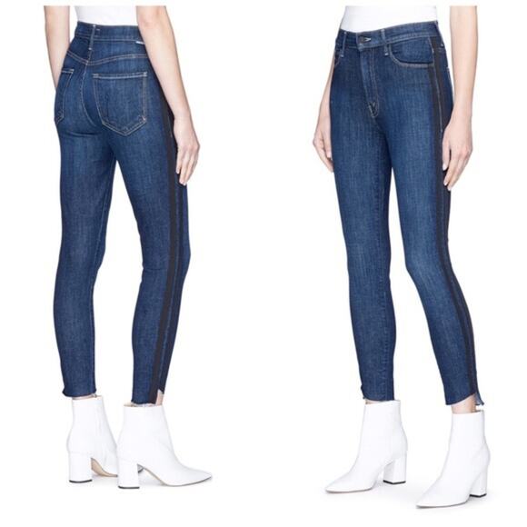 Mother The Stunner Zip Ankle Step Fray Jeans Women’s 24 - Picture 14 of 14